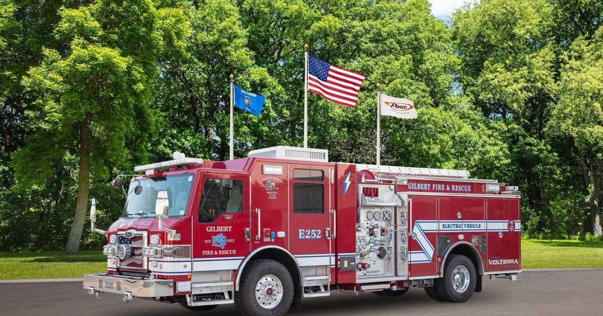 Bernalillo County Fire Department Unveils New Hybrid Fire Truck