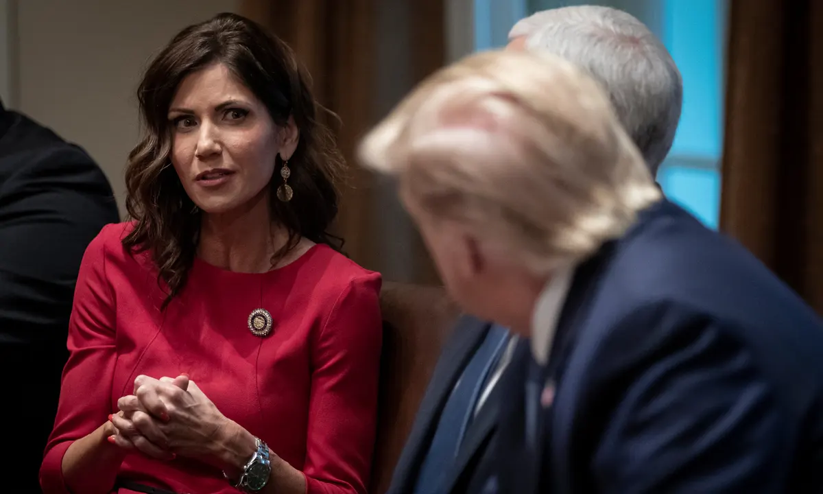 Kristi Noem Denies Formal Vetting for Trump's VP, Focuses on Winning Strategy