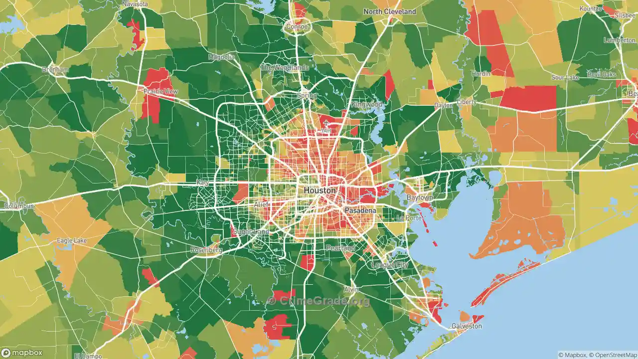 The 5 Most Dangerous Neighborhoods in Harris County