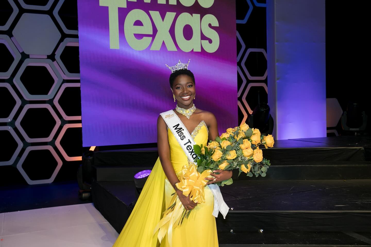 History Rewrote: Annette Addo-Yobo Crowned First Immigrant-Born Miss Texas