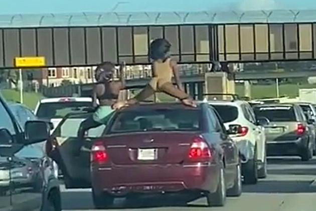 Stuck in Traffic? Watch These Houston Ladies Turn Gridlock Into a Dance Party!