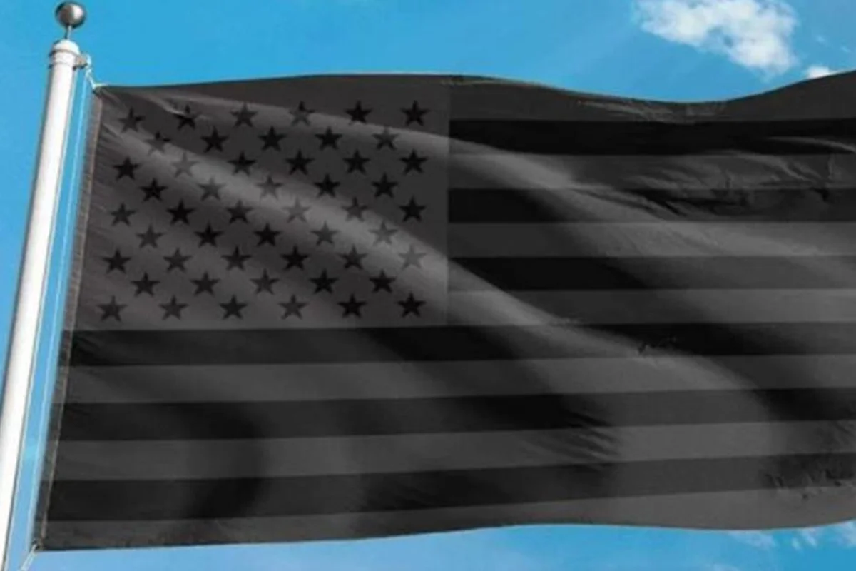 Discover the Powerful Meaning Behind the All-Black American Flags in Texas