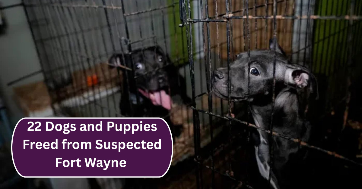 Shocking Rescue: 22 Dogs and Puppies Freed from Suspected Fort Wayne Dogfighting Operation