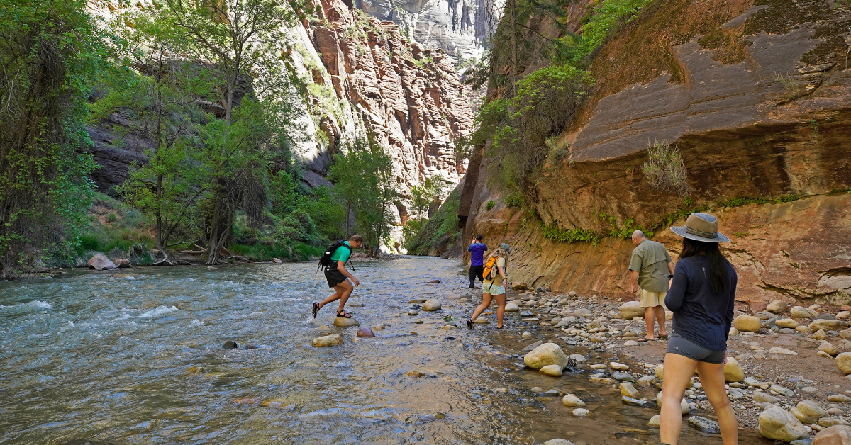 Flash Flood Traps Tourists in Zion National Park, Utah Activates Search & Rescue Teams